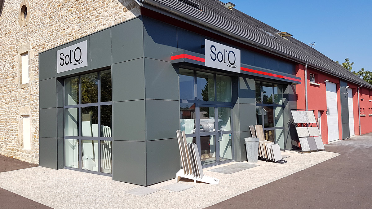 Sol'O - La boutique du carrelage  Vesoul | Un magasin amnag dans une ancienne ferme  Vesoul